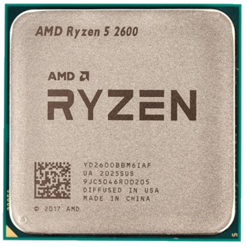 Купить Процессор AMD Ryzen 5 2600 3.4(3.9)GHz 16MB sAM4 Tray (YD2600BBM6IAF) (Восстановлено продавцом, 626147) с проверкой совместимости: обзор, характеристики, цена в Киеве, Днепре, Одессе, Харькове, Украине | интернет-магазин TELEMART.UA фото