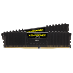 Озу Corsair DDR4 32GB (2x16GB) 3600Mhz Vengeance LPX Black (CMK32GX4M2D3600C18) (Восстановлено продавцом, 626207)