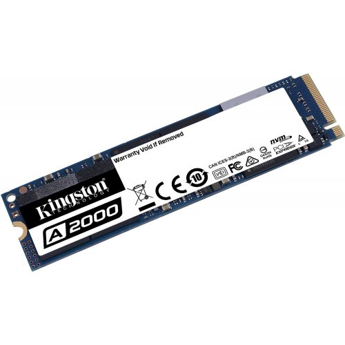 Фото Ssd-диск Kingston A2000 3D NAND 500GB M.2 (2280 PCI-E) NVMe x4 (SA2000M8/500G) (Відновлено продавцем, 626387)