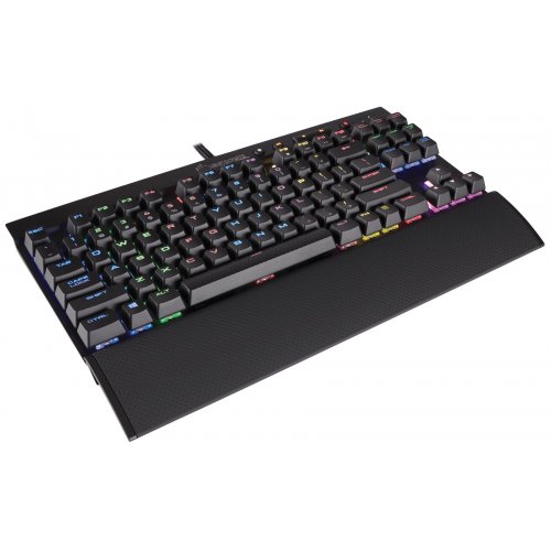 Клавіатура Corsair K65 LUX RGB Mechanical Gaming Cherry MX Red (CH-9110010-NA) купити в Україні | Telemart фото