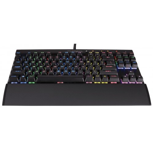 Клавіатура Corsair K65 LUX RGB Mechanical Gaming Cherry MX Red (CH-9110010-NA) купити в Україні | Telemart фото