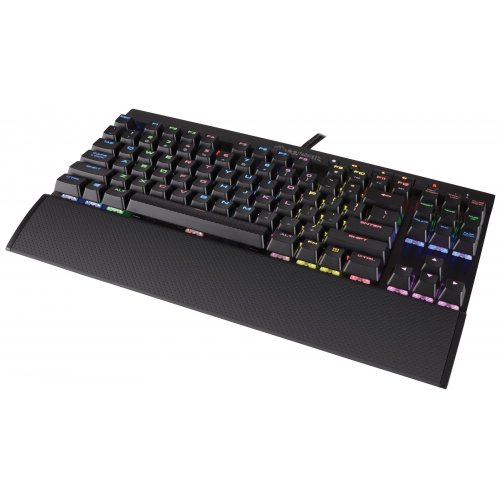 Клавіатура Corsair K65 LUX RGB Mechanical Gaming Cherry MX Red (CH-9110010-NA) купити в Україні | Telemart фото