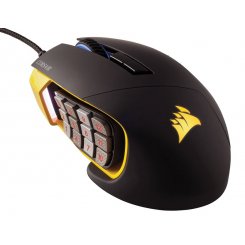Мышка Corsair Scimitar RGB (CH-9000091-EU) Black/Yellow