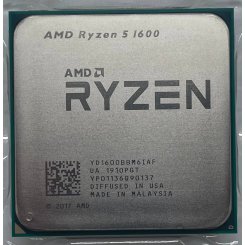 Процессор AMD Ryzen 5 1600 3.2(3.6)GHz sAM4 Tray (YD1600BBAE) (Восстановлено продавцом, 626998)