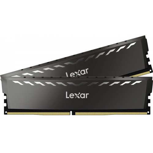 Фото ОЗП Lexar DDR4 16GB (2x8GB) 3200Mhz Thor Dark Grey (LD4BU008G-R3200GDXG)