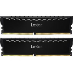ОЗП Lexar DDR4 16GB (2x8GB) 3600Mhz Thor Black (LD4U08G36C18LG-RGD)