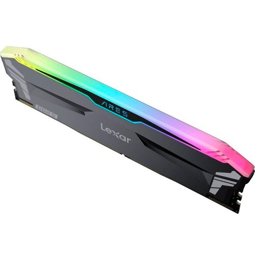 Фото ОЗУ Lexar DDR5 32GB (2x16GB) 6400Mhz Ares RGB Black (LD5EU016G-R6400GDLA)