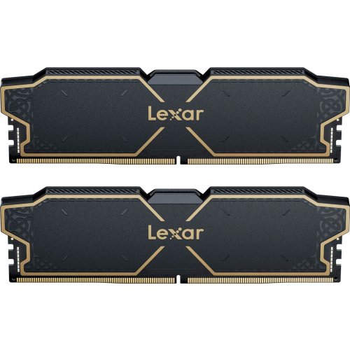 Фото ОЗП Lexar DDR5 32GB (2x16GB) 6000Mhz Thor Black (LD5U16G60C32LG-RGD)
