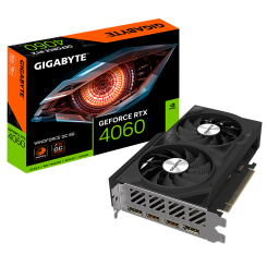 Уценка видеокарта Gigabyte GeForce RTX 4060 Windforce OC 8192MB (GV-N4060WF2OC-8GD) (Следы установки, 627176)
