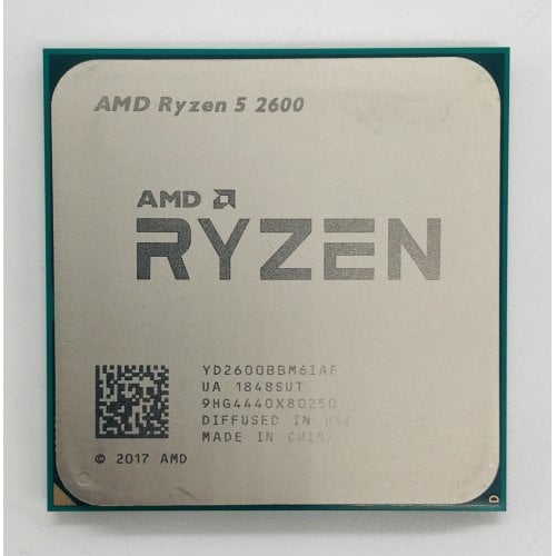 Купить Процессор AMD Ryzen 5 2600 3.4(3.9)GHz 16MB sAM4 Tray (YD2600BBM6IAF) (Восстановлено продавцом, 627224) с проверкой совместимости: обзор, характеристики, цена в Киеве, Днепре, Одессе, Харькове, Украине | интернет-магазин TELEMART.UA фото