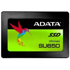 Ssd-диск ADATA Ultimate SU650 3D NAND 120GB 2.5" (ASU650SS-120GT-R) (Восстановлено продавцом, 627265)