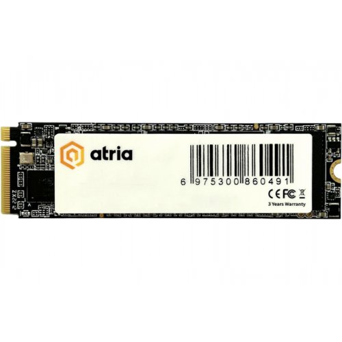 Фото SSD-диск ATRIA N7S 3D NAND TLC 512GB M.2 (2280 PCI-E) NVMe x4 (ATNVMN7S/512)