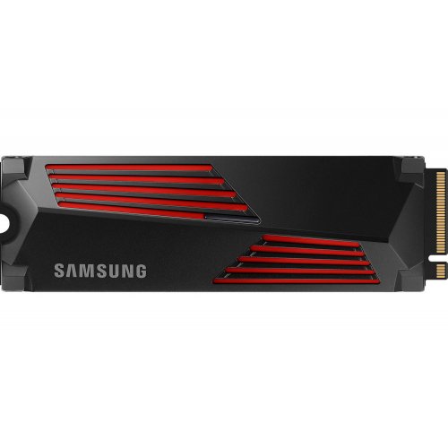 Photo SSD Drive Samsung V-NAND TLC 990 Pro 4TB M.2 with heatsink (2280 PCI-E) NVMe x4 (MZ-V9P4T0GW)
