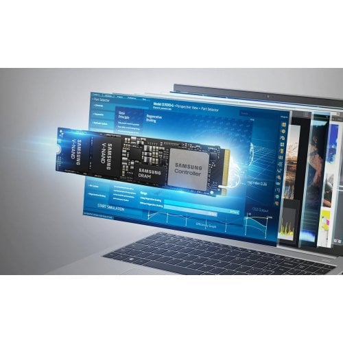 Купить SSD-диск Samsung V-NAND MLC PM9B1 256GB M.2 (2280 PCI-E) NVMe x4 (MZVL4256HBJD-00B07) с проверкой совместимости: обзор, характеристики, цена в Киеве, Днепре, Одессе, Харькове, Украине | интернет-магазин TELEMART.UA фото