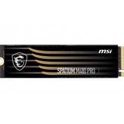 SSD-диск MSI SPATIUM M480 PRO 3D NAND TLC 4TB M.2 (2280 PCI-E) NVMe 1.4 (S78-440R050-P83)