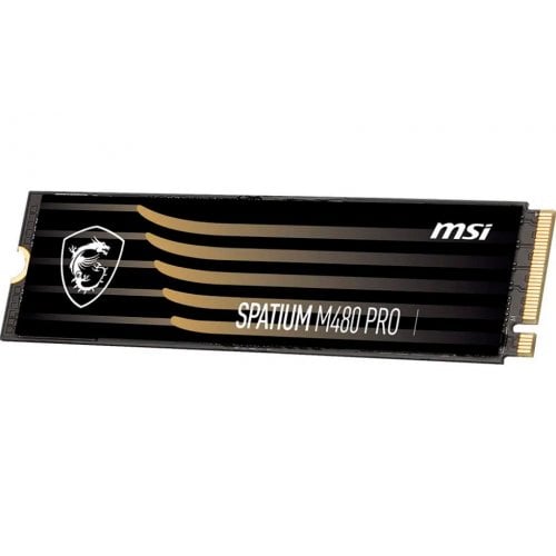 Photo SSD Drive MSI SPATIUM M480 PRO 3D NAND TLC 4TB M.2 (2280 PCI-E) NVMe 1.4 (S78-440R050-P83)