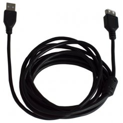 Кабель Smartfortec USB 2.0 AM-AF 3m Premium (SCP-USB2-AMAF-10) Black
