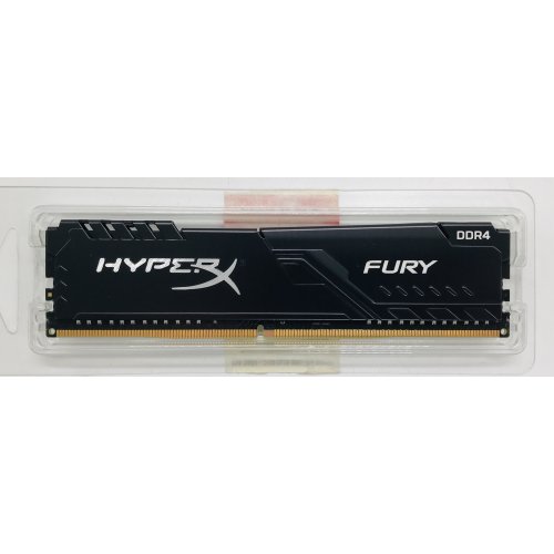 Купить Озу HyperX DDR4 8GB 3200Mhz Fury Black (HX432C16FB3/8) (Восстановлено продавцом, 627570) с проверкой совместимости: обзор, характеристики, цена в Киеве, Днепре, Одессе, Харькове, Украине | интернет-магазин TELEMART.UA фото