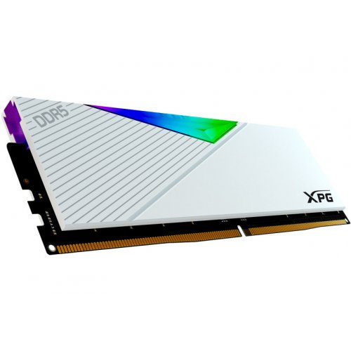 Фото ОЗП ADATA DDR5 32GB (2x16GB) 5600Mhz XPG Lancer RGB White (AX5U5600C3616G-DCLARWH)