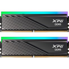 ОЗП ADATA DDR5 32GB (2x16GB) 6000Mhz XPG Lancer Blade RGB Black (AX5U6000C3016G-DTLABRBK)