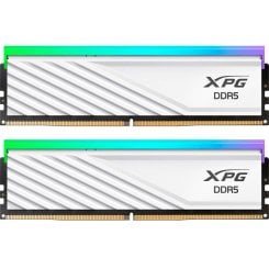 ОЗП ADATA DDR5 48GB (2x24GB) 6000Mhz XPG Lancer Blade RGB White (AX5U6000C3024G-DTLABRWH)