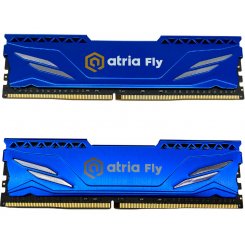 ОЗП ATRIA DDR4 16GB (2x8GB) 2666Mhz Fly Blue (UAT42666CL19BLK2/16)