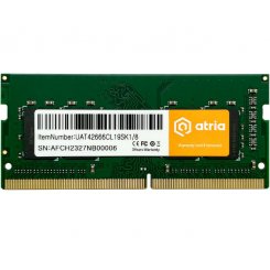 ОЗУ ATRIA SODIMM DDR4 8GB 2666Mhz (UAT42666CL19SK1/8)