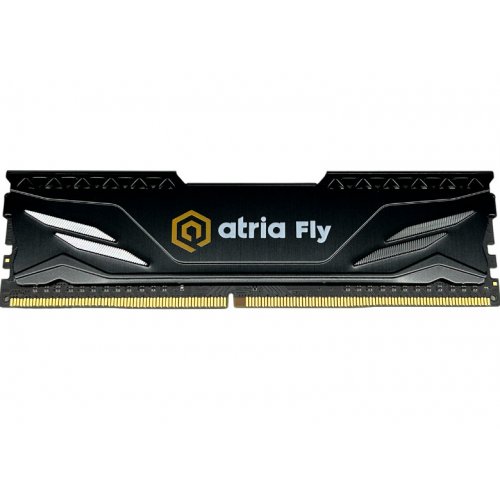 Фото ОЗП ATRIA DDR4 8GB 3200Mhz Fly Black (UAT43200CL18B/8)