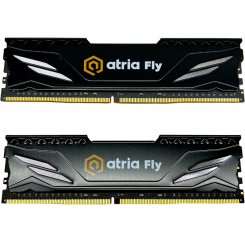 ОЗУ ATRIA DDR4 16GB (2x8GB) 3200Mhz Fly Black (UAT43200CL18BK2/16)