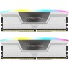 Фото ОЗУ Corsair DDR5 32GB (2x16GB) 6000Mhz Vengeance RGB White (CMH32GX5M2E6000C36W)