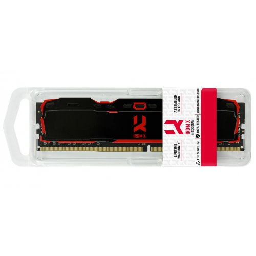 Photo RAM GoodRAM DDR4 16GB 3200Mhz Iridium X Black (IR-XL3200D464L16S/16G)