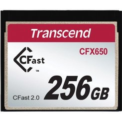 Карта памяти Transcend Compact Flash 256GB X650 (TS256GCFX650)