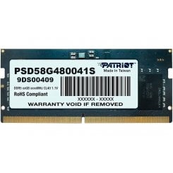 ОЗУ Patriot SODIMM DDR5 8GB 4800Mhz Signature Line (PSD58G480041S)