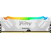 Фото ОЗП Kingston DDR5 16GB 8000Mhz FURY Renegade RGB Silver/White (KF580C38RWA-16)