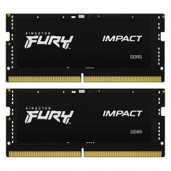ОЗУ Kingston SODIMM DDR5 32GB (2x16GB) 6400Mhz FURY Impact Black (KF564S38IBK2-32)