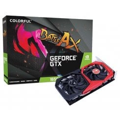Відеокарта COLORFUL GeForce GTX 1650 SUPER 4096MB (GeForce GTX 1650 SUPER NB 4G-V) (Відновлено продавцем, 627707)