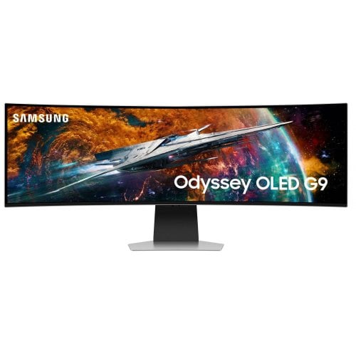 Купити Уцінка монітор Samsung 49" Odyssey OLED G9 G95SC (LS49CG954SIXUA) Silver (Пошкоджене пакування, 628053) - ціна в Києві, Львові, Вінниці, Хмельницькому, Франківську, Україні | інтернет-магазин TELEMART.UA фото