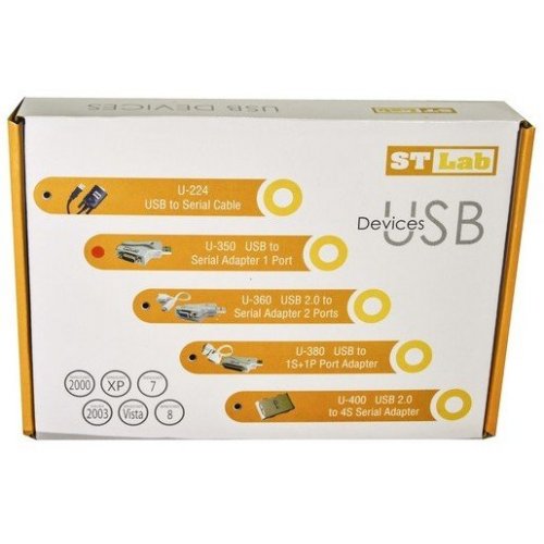 Купить Адаптер STlab USB 2.0 to COM RS232 (U-350) - цена в Харькове, Киеве, Днепре, Одессе
в интернет-магазине Telemart фото
