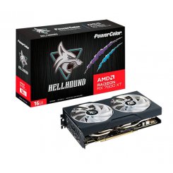 Відеокарта PowerColor Radeon RX 7600 XT Hellhound OC 16384MB (RX 7600 XT 16G-L/OC)