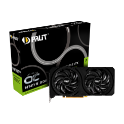Відеокарта Palit GeForce RTX 4060 Infinity 2 OC 8192MB (NE64060S19P1-1070L)