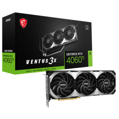 Видеокарта MSI GeForce RTX 4060 Ti VENTUS 3X 16384MB (RTX 4060 TI VENTUS 3X 16G)