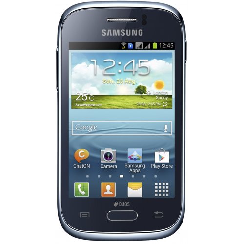 Купить Смартфон Samsung Galaxy Young Duos S6312 Deep Blue - цена в Харькове, Киеве, Днепре, Одессе
в интернет-магазине Telemart фото