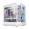 Photo GAMEMAX Hype Tempered Glass without PSU White