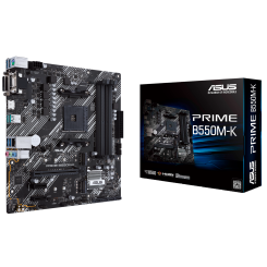 Материнская плата Asus PRIME B550M-K (sAM4, AMD B550) (Восстановлено продавцом, 628455)