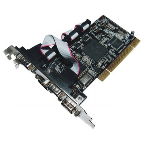 Купить Контроллер STlab PCI to COM RS232 4 ports (I-430) - цена в Харькове, Киеве, Днепре, Одессе
в интернет-магазине Telemart фото