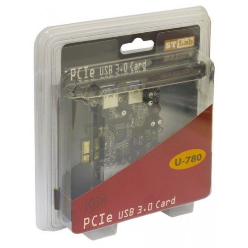 Купить Контроллер STlab PCI-E to USB 3.0 4 ports (U-780) - цена в Харькове, Киеве, Днепре, Одессе
в интернет-магазине Telemart фото