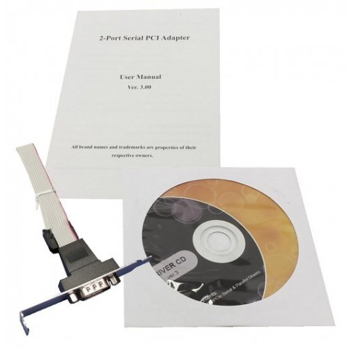 Купить Контроллер STlab PCI to COM RS232 2 ports (I-390LP) - цена в Харькове, Киеве, Днепре, Одессе
в интернет-магазине Telemart фото