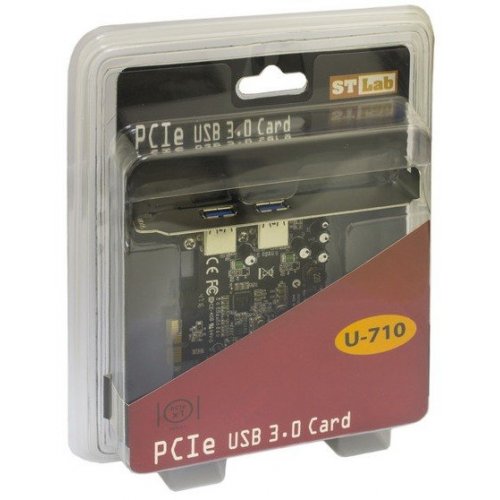 Купити Контролер STlab PCI-E to USB 3.0 NEC 2 ports (U-710) - ціна в Києві, Львові, Вінниці, Хмельницькому, Франківську, Україні | інтернет-магазин TELEMART.UA фото