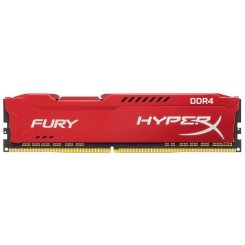 Озу Kingston DDR4 16GB 2400Mhz HyperX FURY Red (HX424C15FR/16) (Восстановлено продавцом, 628727)