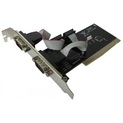 Купить Контроллер Dynamode PCI to COM RS232 2 ports (PCI-RS232WCH) - цена в Харькове, Киеве, Днепре, Одессе
в интернет-магазине Telemart фото